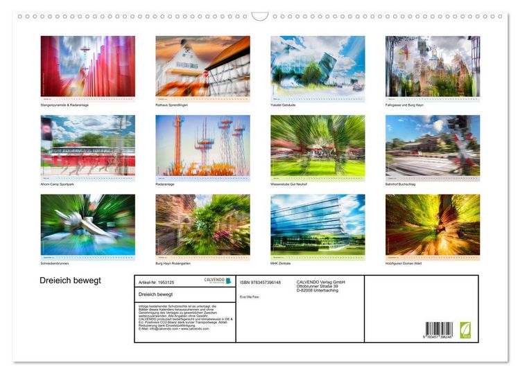 Produktbild: Dreieich bewegt (Wandkalender 2026 DIN A2 quer), CALVENDO Monatskalender