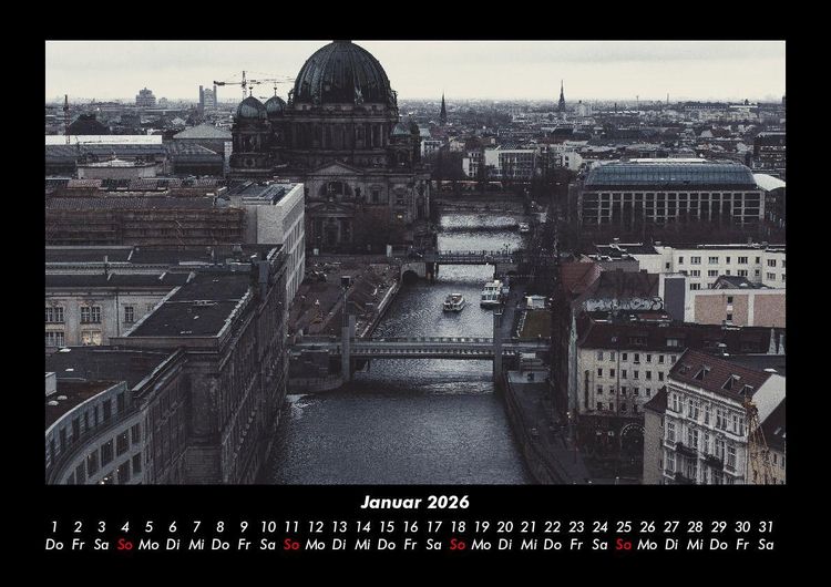 Produktbild: Berlin 2026 Fotokalender DIN A3