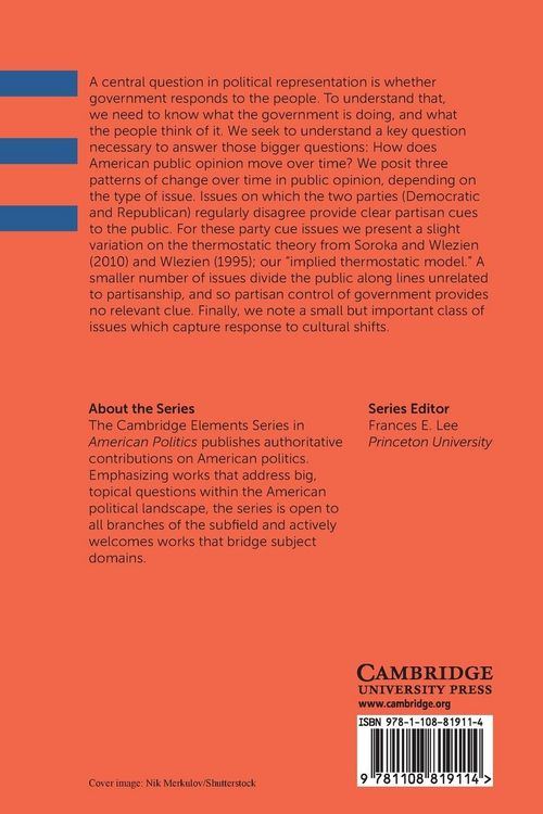 Produktbild: The Dynamics of Public Opinion