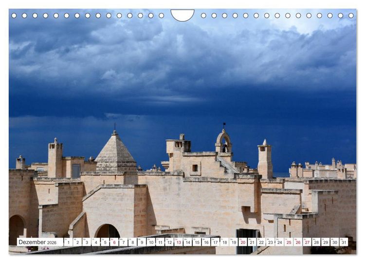Produktbild: Apulien - Eine Reise zu Italiens Stiefelabsatz (Wandkalender 2026 DIN A4 quer), CALVENDO Monatskalender