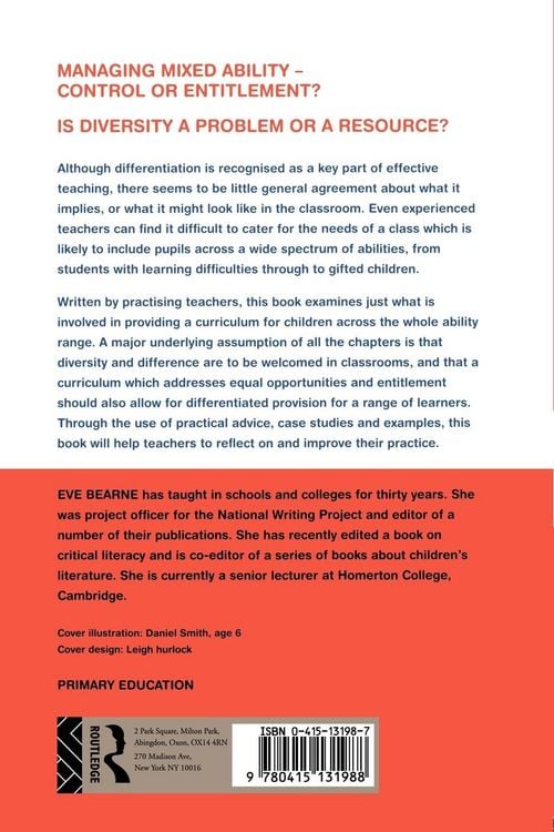Produktbild: Differentiation and Diversity in the Primary School