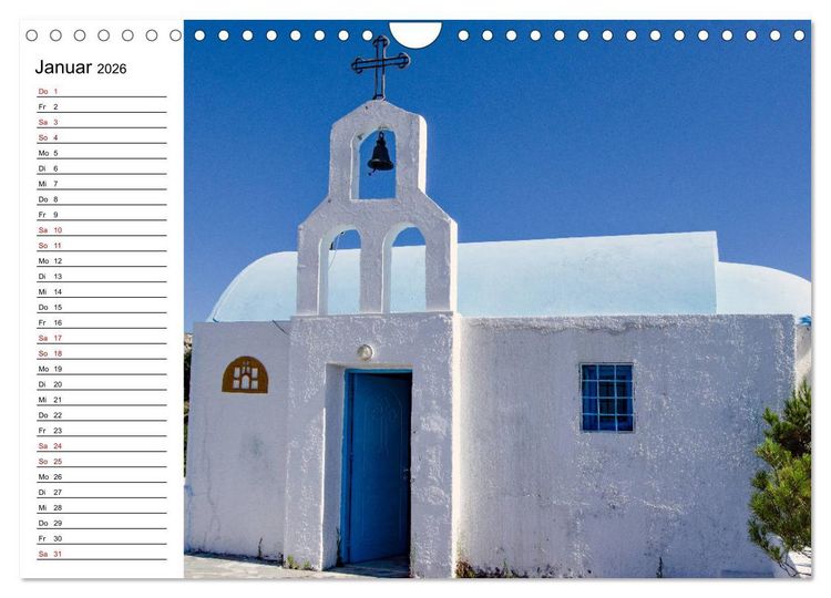 Produktbild: Griechische Insel Kos (Wandkalender 2026 DIN A4 quer), CALVENDO Monatskalender