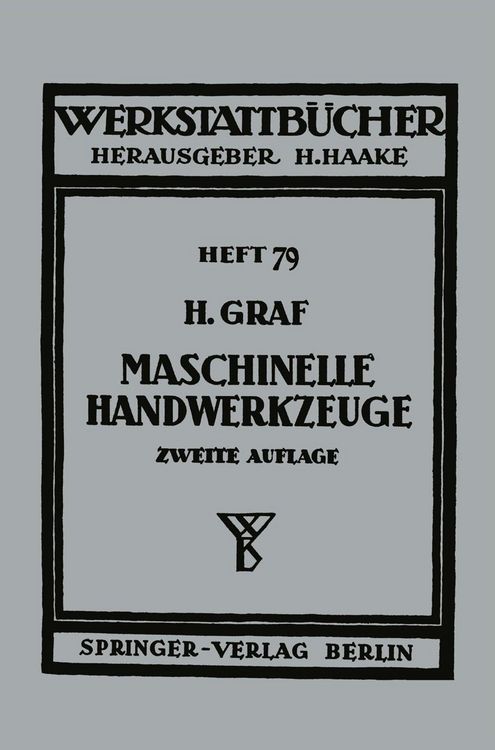 Produktbild: Maschinelle Handwerkzeuge