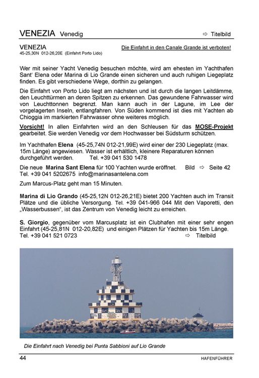 Produktbild: Hafenf&uuml;hrer Adria Italien