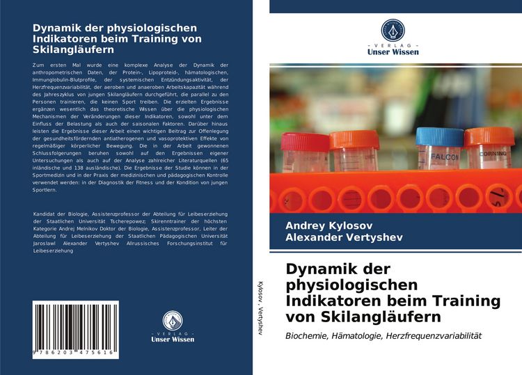 Produktbild: Dynamik der physiologischen Indikatoren beim Training von Skilangl&auml;ufern