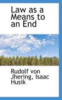 Produktbild: Law as a Means to an End
