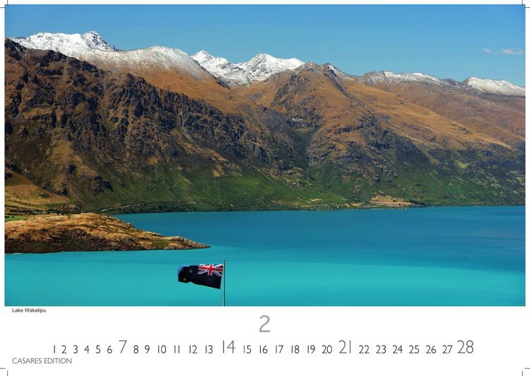 Produktbild: Neuseeland Kalender 2027 &ndash; Wandkalender | Fotokalender Ozeanien 35x50cm &ndash; Bildkalender mit atemberaubenden Naturaufnahmen, perfekt f&uuml;r Reisefans & Neuseeland-Liebhaber
