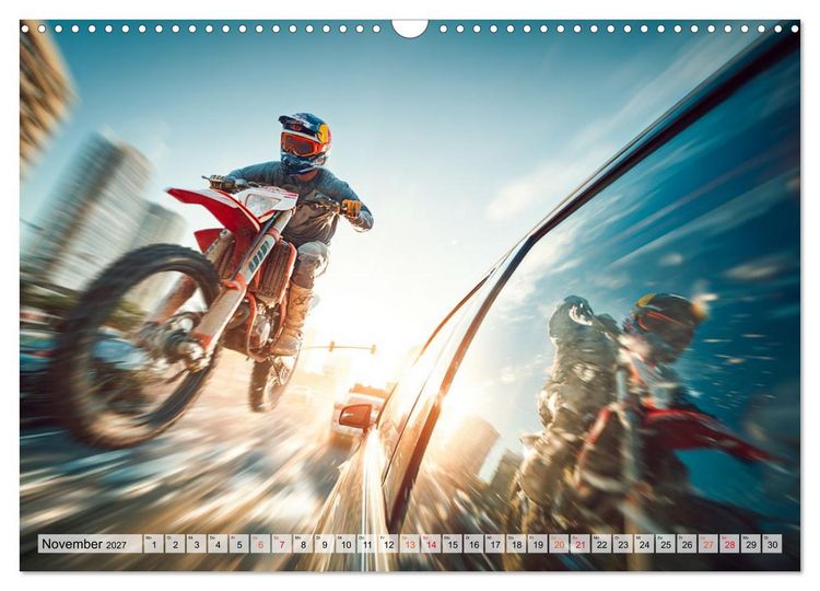 Produktbild: MX - Motocross - Impressionen (Wandkalender 2027 DIN A3 quer), CALVENDO Monatskalender