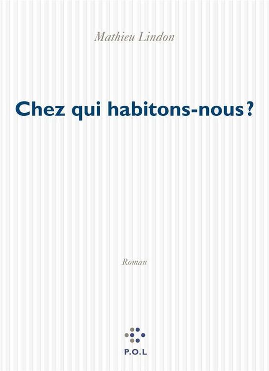 Produktbild: Chez qui habitons-nous ?