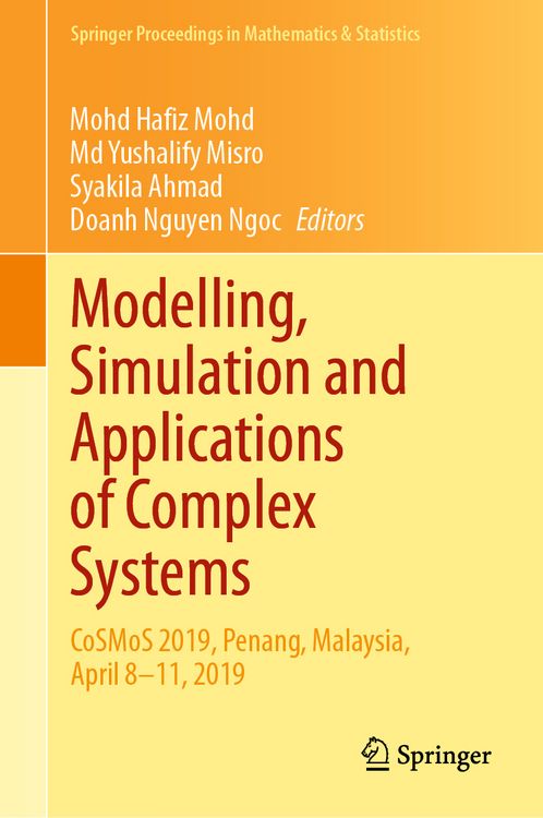 Produktbild: Modelling, Simulation and Applications of Complex Systems