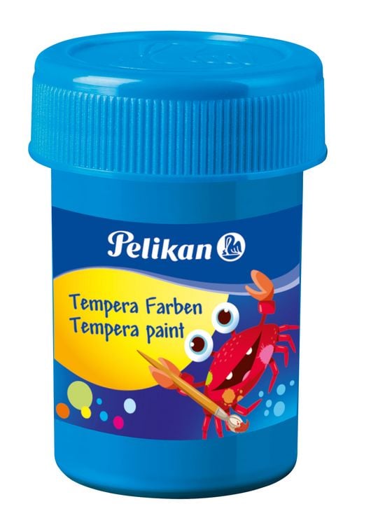 Produktbild: Pelikan Temperafarben Set, 6 Grundfarben je 25ml