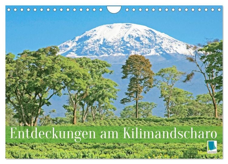 Produktbild: Entdeckungen am Kilimandscharo (Wandkalender 2027 DIN A4 quer), CALVENDO Monatskalender