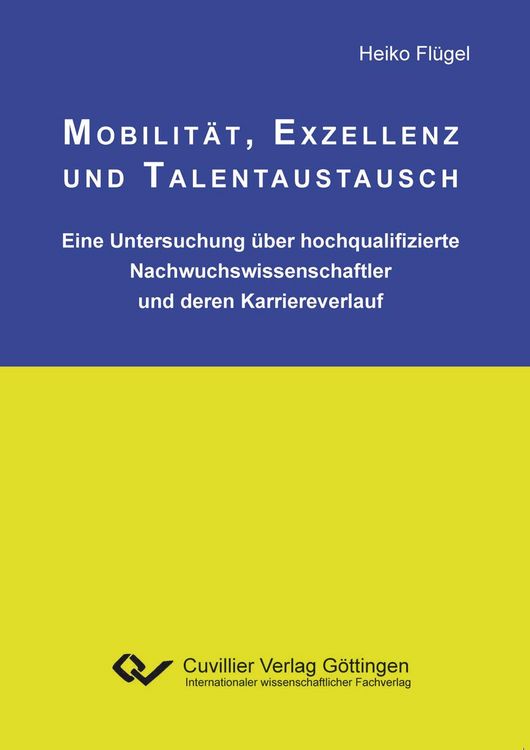 Produktbild: Mobilit&auml;t, Exzellenz und Talentaustausch