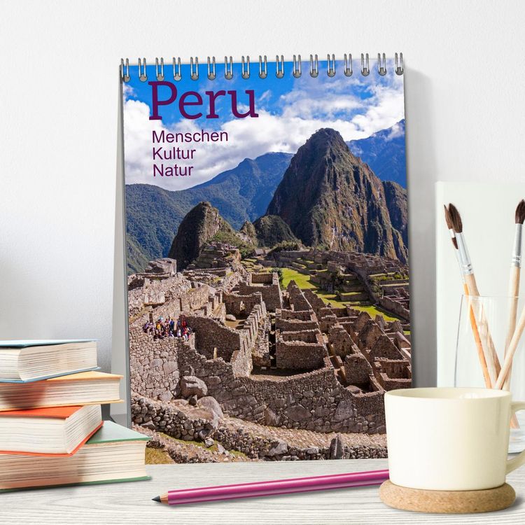 Produktbild: Peru - Kultur - Menschen - Natur (Tischkalender 2026 DIN A5 hoch), CALVENDO Monatskalender