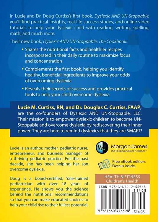 Produktbild: Dyslexic and Un-Stoppable the Cookbook