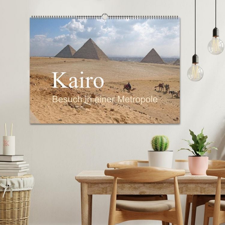 Produktbild: Kairo - Besuch in einer Metropole (Wandkalender 2026 DIN A2 quer), CALVENDO Monatskalender