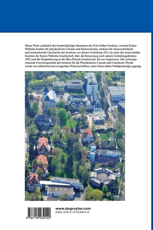 Produktbild: Hundert Jahre an der Schnittstelle von Chemie und Physik