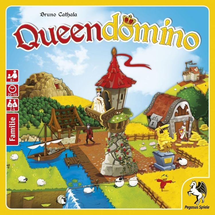 Bild vom Artikel Pegasus - Queendomino vom Autor Bruno Cathala