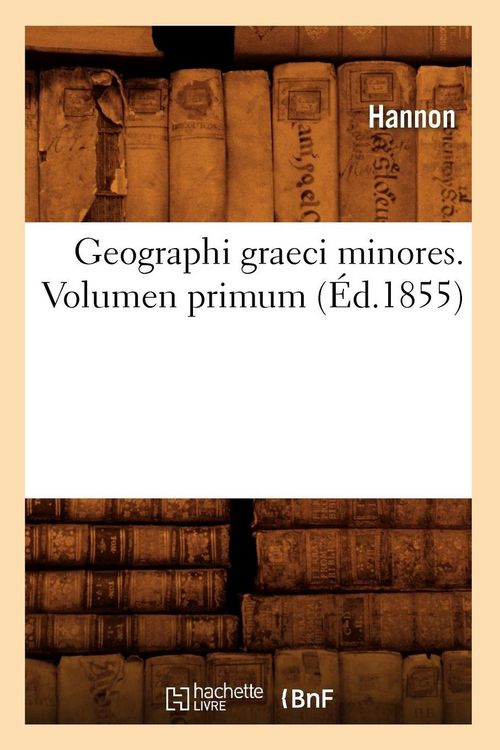 Produktbild: Geographi graeci minores. Volumen primum (&Eacute;d.1855)