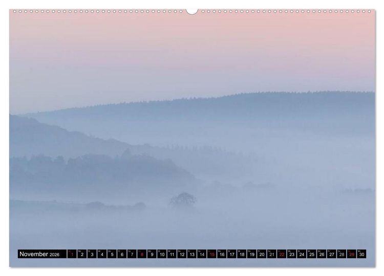 Produktbild: Ein neuer Tag beginnt (Wandkalender 2026 DIN A2 quer), CALVENDO Monatskalender