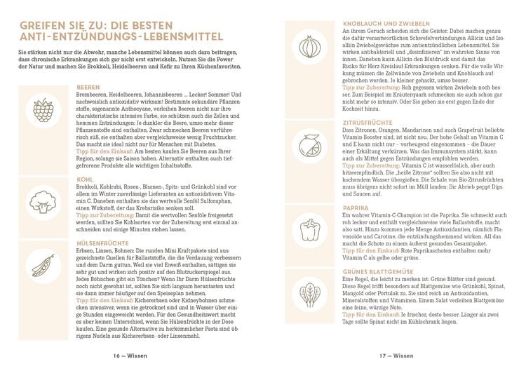 Produktbild: Apotheken Umschau: Essen gegen Entz&uuml;ndungen