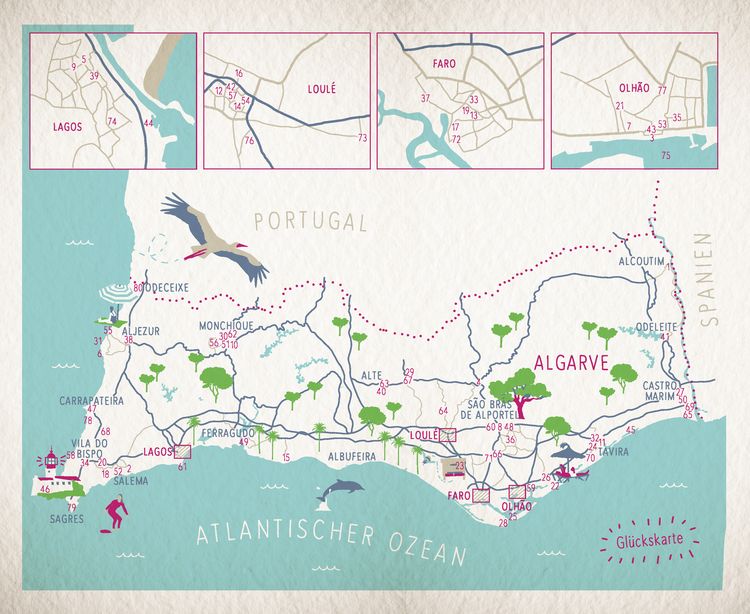 Produktbild: Gl&uuml;cksorte an der Algarve