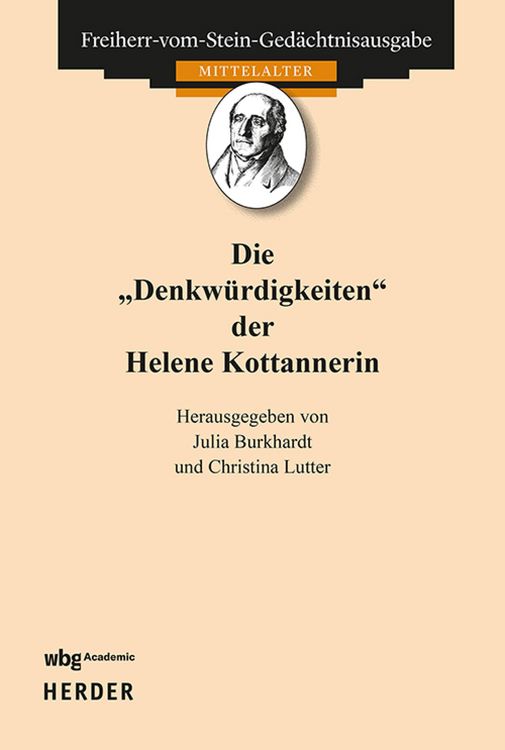 Produktbild: Die Erinnerungen der Helene Kottannerin