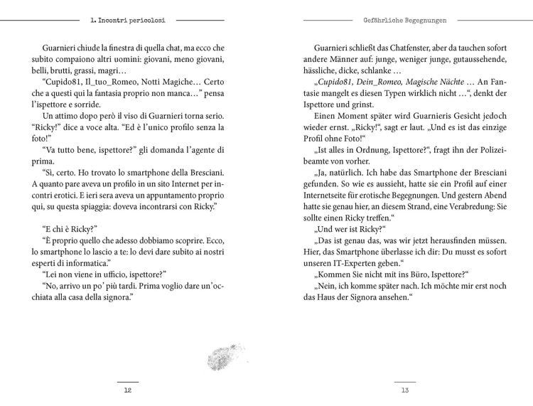Produktbild: Langenscheidt Krimi zweisprachig Italienisch (A2/B1) - Incontri pericolosi