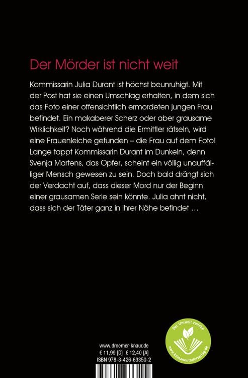 Produktbild: T&ouml;dliches Lachen / Julia Durant Band 9