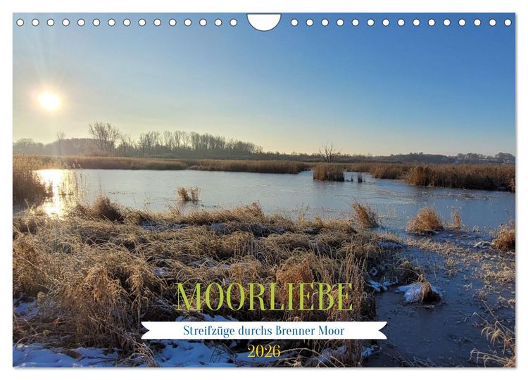 Produktbild: Moortr&auml;ume - Natursch&ouml;nheit in Bildern (Wandkalender 2026 DIN A4 quer), CALVENDO Monatskalender