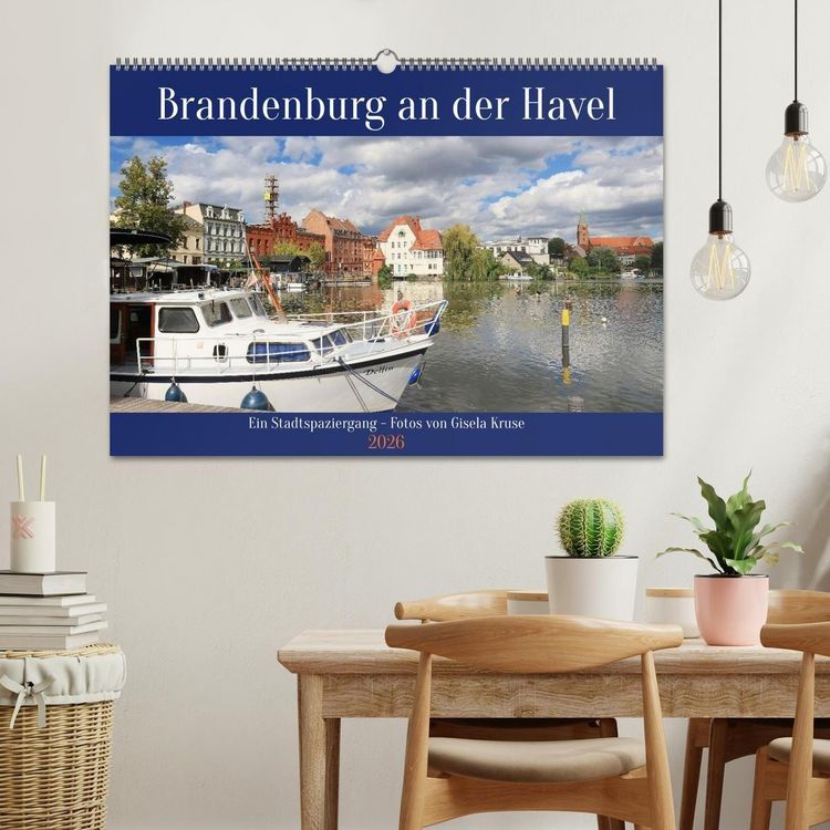 Produktbild: Brandenburg an der Havel - Ein Stadtspaziergang (Wandkalender 2026 DIN A2 quer), CALVENDO Monatskalender