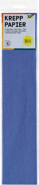 Produktbild: FOLIA&reg; Krepppapier farbig, blau