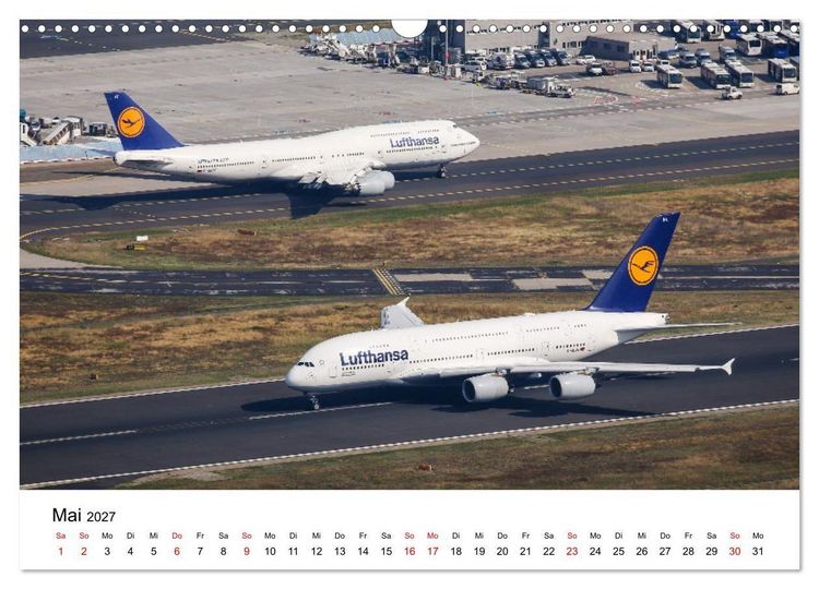 Produktbild: From Above - Die etwas andere Perspektive auf Flugzeuge (Wandkalender 2027 DIN A3 quer), CALVENDO Monatskalender