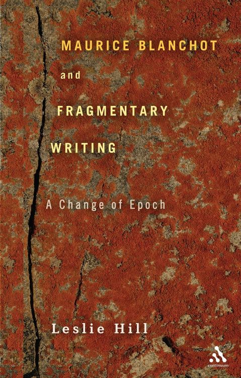 Produktbild: Maurice Blanchot and Fragmentary Writing