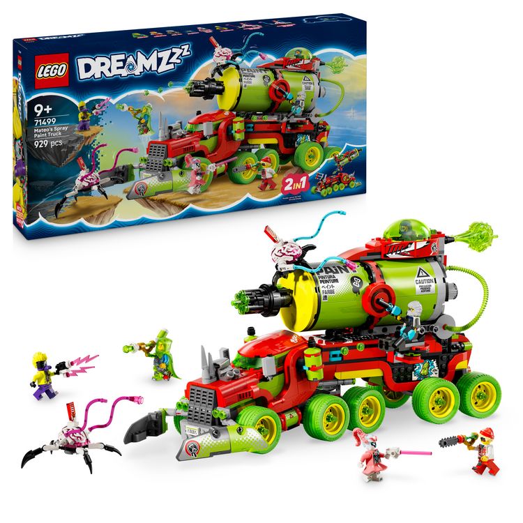 Produktbild: LEGO DREAMZzz 71499 Mateos Spr&uuml;hdosen-Truck, Konstruktionsspielzeug