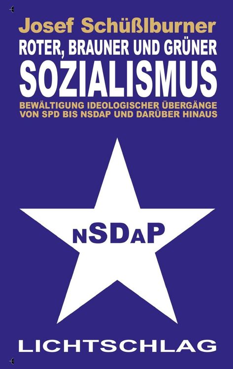 Produktbild: Roter, brauner und gr&uuml;ner Sozialismus