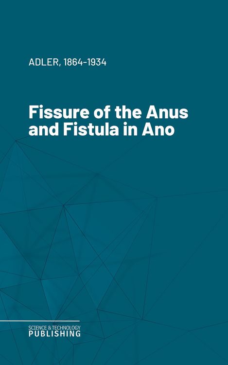 Produktbild: Fissure of the Anus and Fistula in Ano