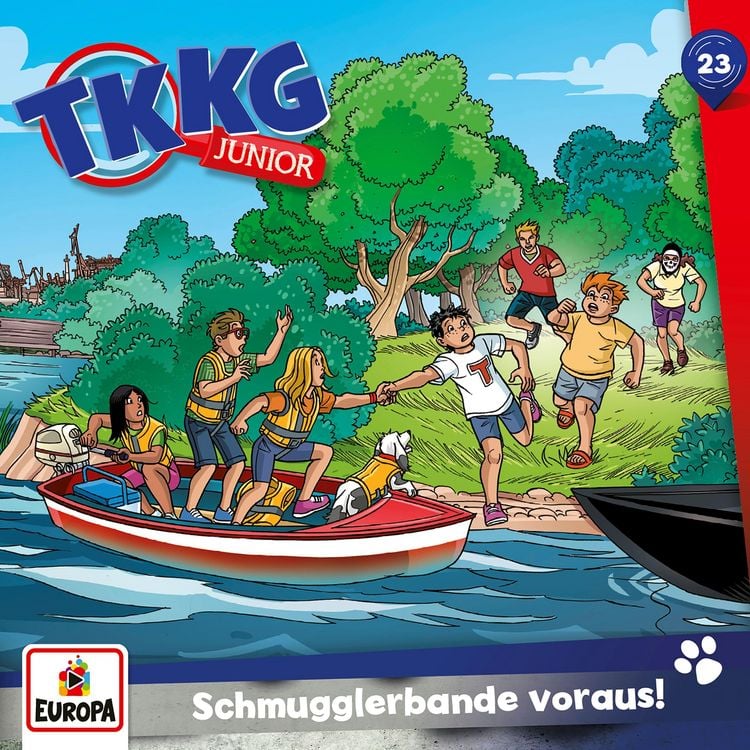 Produktbild: TKKG Junior 23: Schmugglerbande voraus!/CD