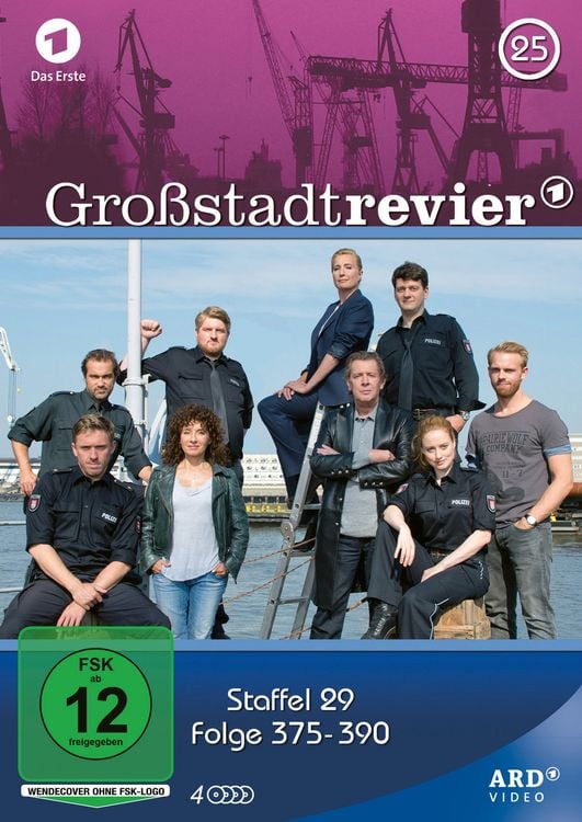 Produktbild: Gro&szlig;stadtrevier 25 - Folge 375-390 [4 DVDs]