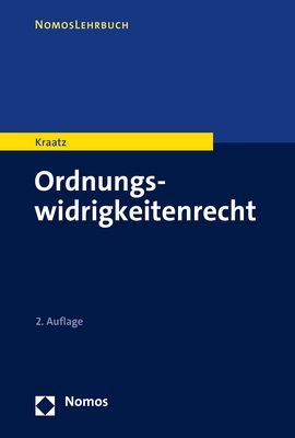 Produktbild: Ordnungswidrigkeitenrecht