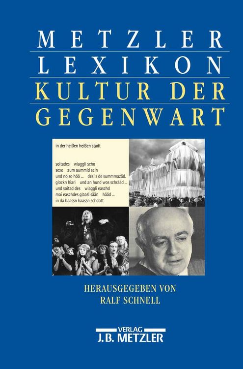 Produktbild: Metzler Lexikon Kultur der Gegenwart