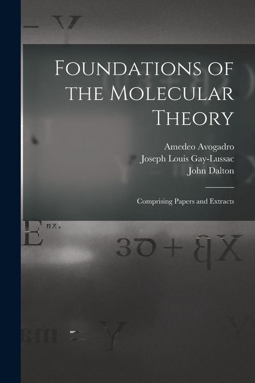 Produktbild: Foundations of the Molecular Theory