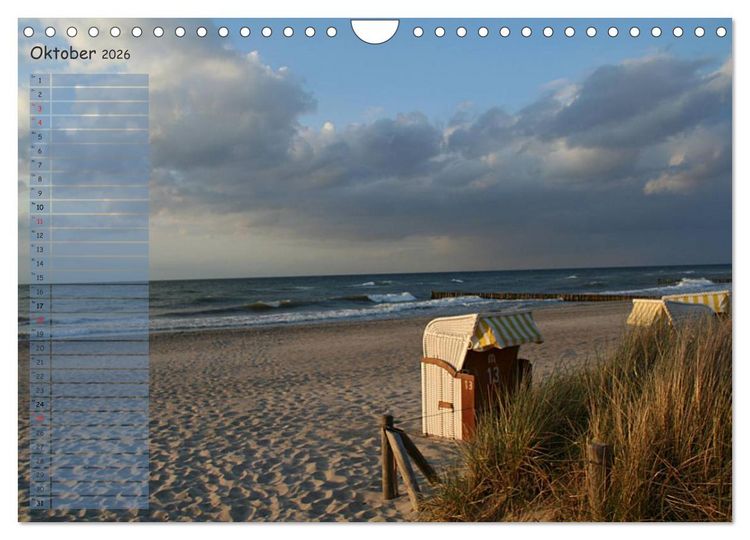 Produktbild: Rund um K&uuml;hlungsborn (Wandkalender 2026 DIN A4 quer), CALVENDO Monatskalender