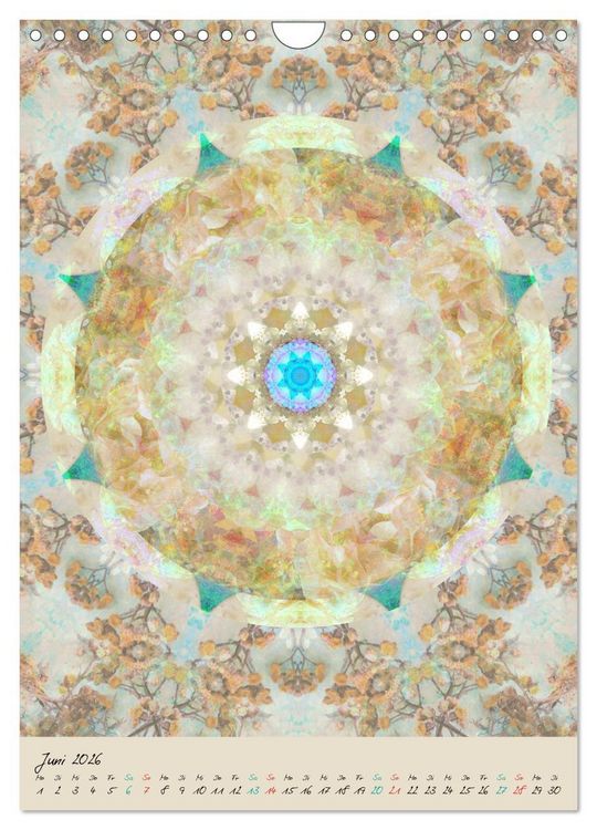 Produktbild: MANDALAS DES LICHTS (Wandkalender 2026 DIN A4 hoch), CALVENDO Monatskalender