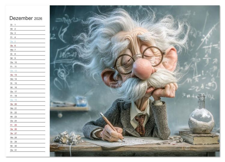 Produktbild: Arbeiten bis der Rollator funkt! (Wandkalender 2026 DIN A3 quer), CALVENDO Monatskalender