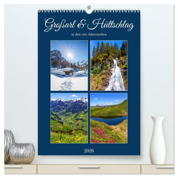 Produktbild: Gro&szlig;arl & H&uuml;ttschlag (hochwertiger Premium Wandkalender 2026 DIN A2 hoch), Kunstdruck in Hochglanz