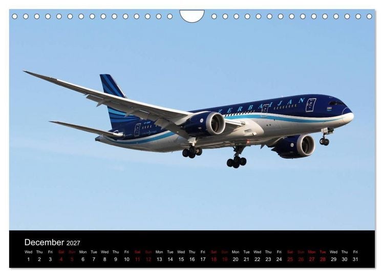 Produktbild: 787 - The Dream Liner (Wall Calendar 2027 DIN A4 landscape), CALVENDO 12 Month Wall Calendar