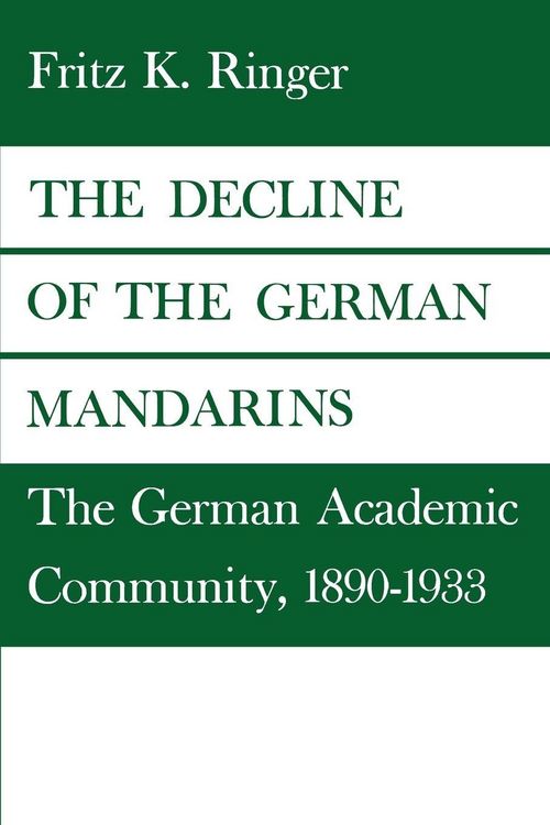 Produktbild: The Decline of the German Mandarins