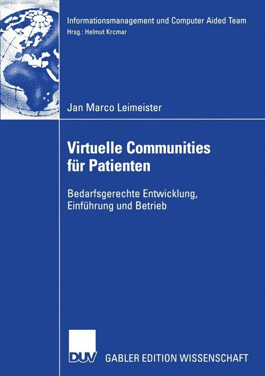 Produktbild: Virtuelle Communities f&uuml;r Patienten