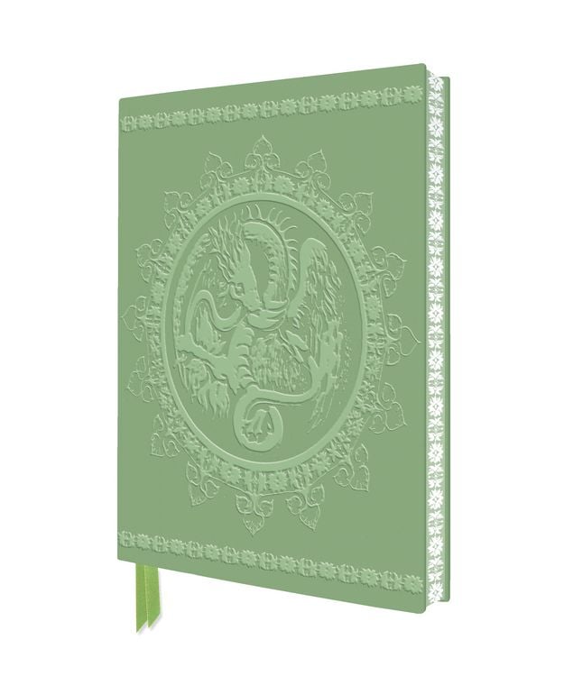 Produktbild: Exquisit Premium Notizbuch DIN A5: K&ouml;niglicher Pavillon Brighton, Eingangshalle Gr&uuml;ner Drachen